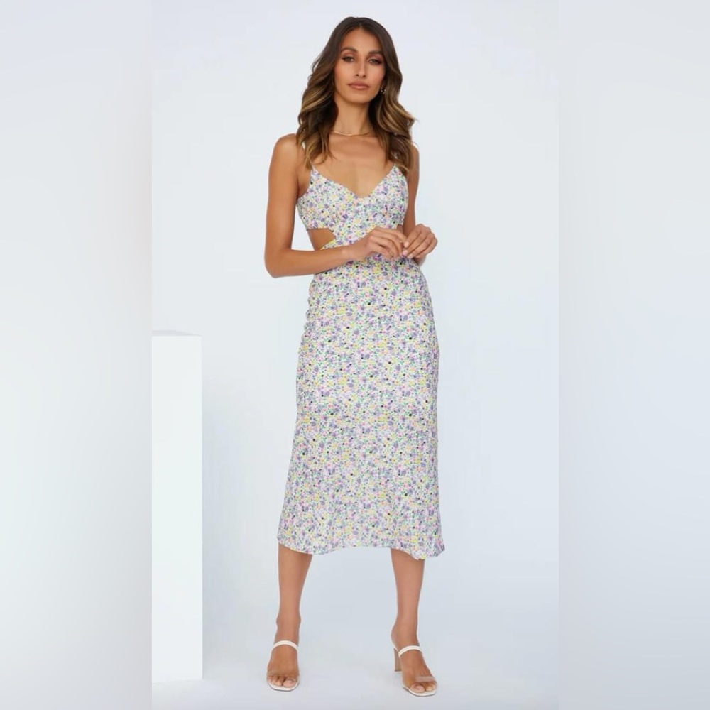 HELLO MOLLY MIDI DRESS